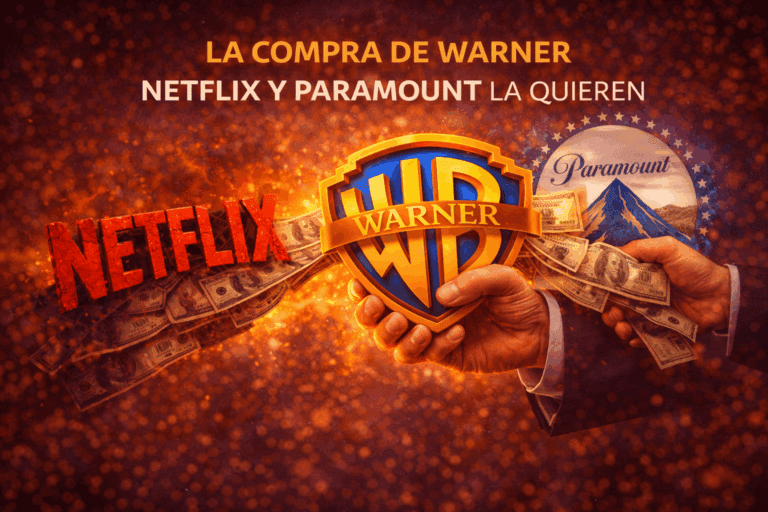 Netflix, warner y paramount