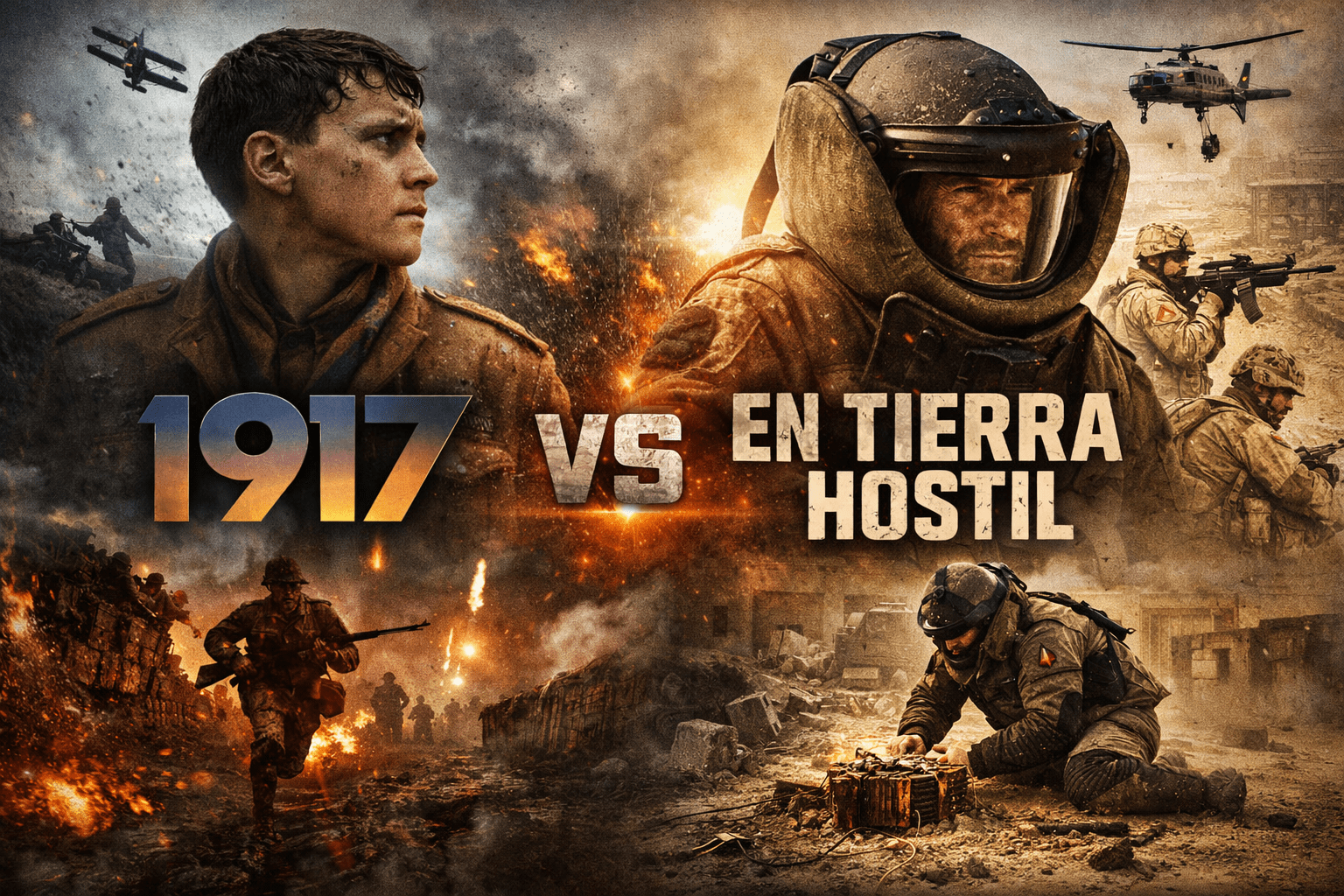1917 y En tierra hostil duelo ChampionsFilm cine bélico