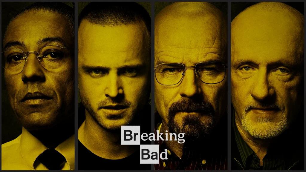 Breaking Bad Walter White en el desierto como Heisenberg
