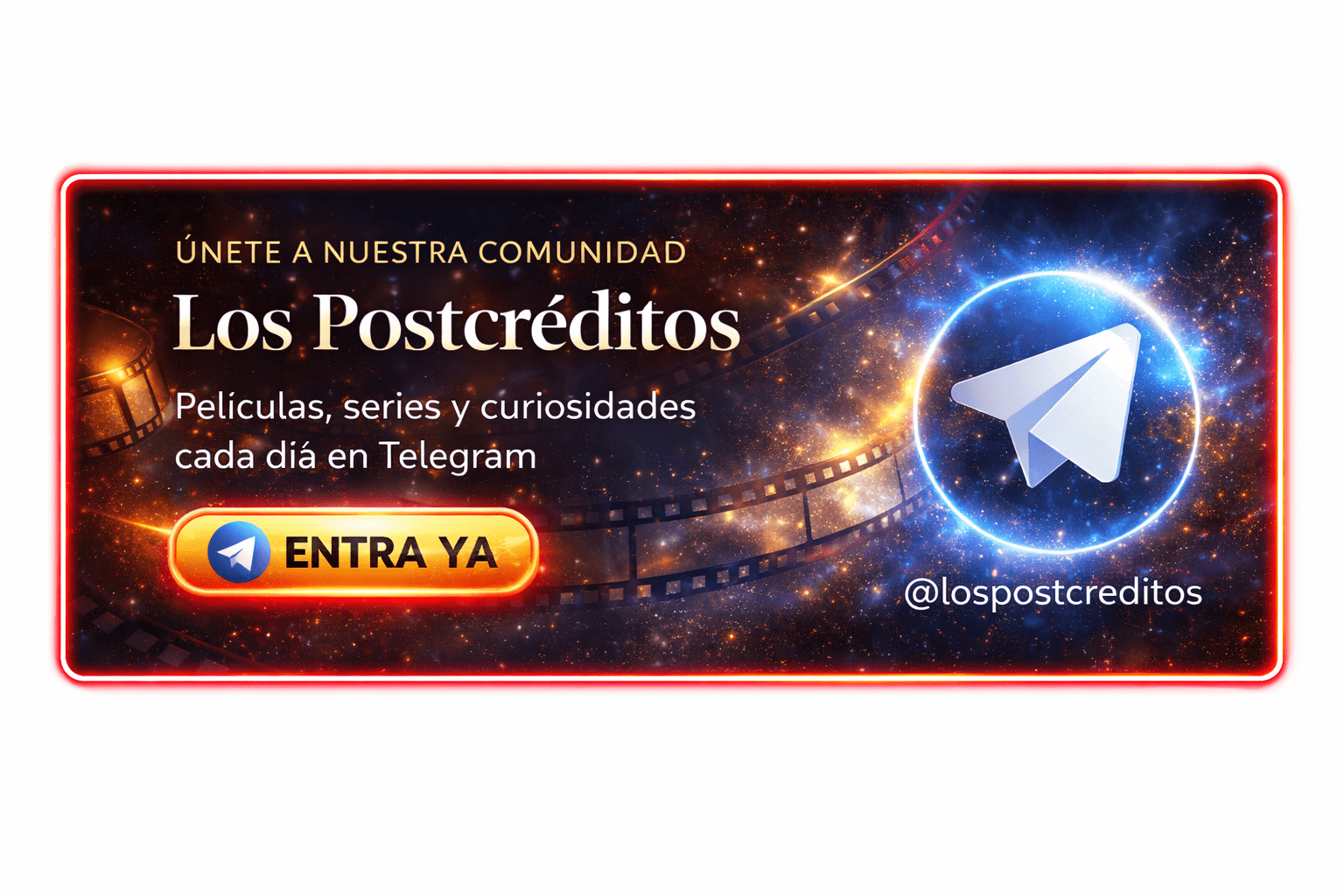 Únete a Los Postcréditos en Telegram